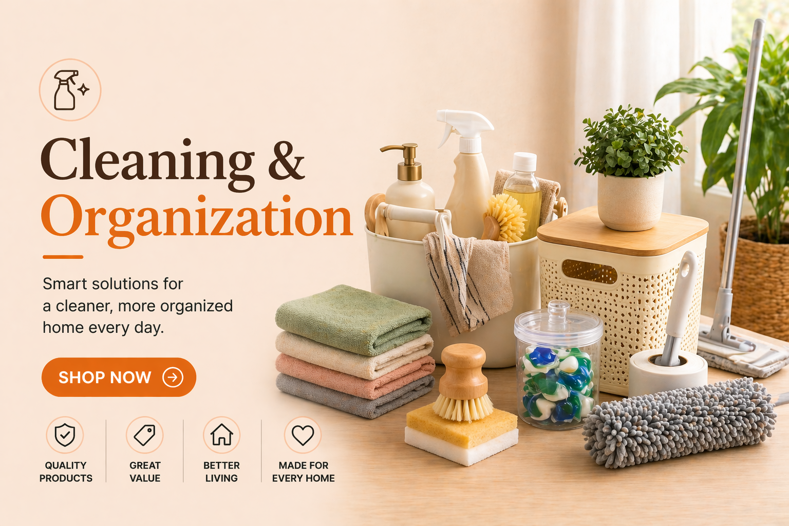 Cleaning & organization