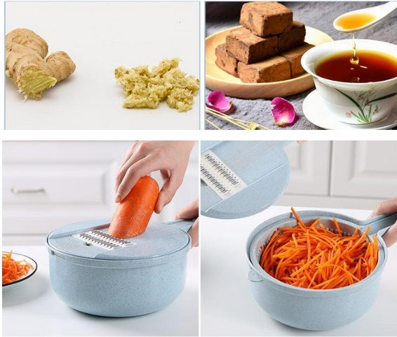 8-in-1 Mandoline Slicer – Slice, Chop & Prep Food in Seconds