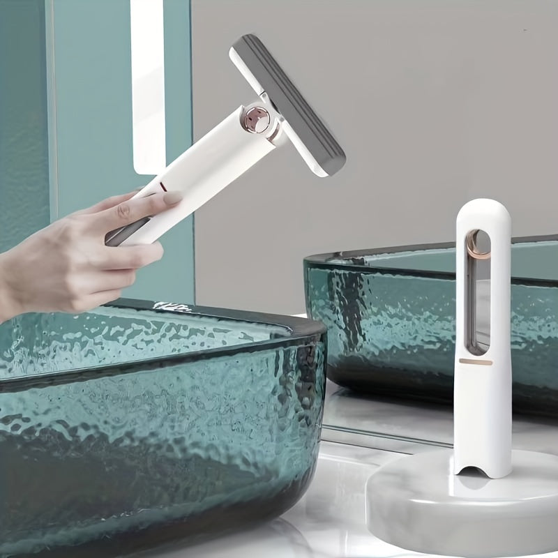 SqueezePro™ Portable Self-Squeeze Mini Mop — Hands-Free, Multi-Surface