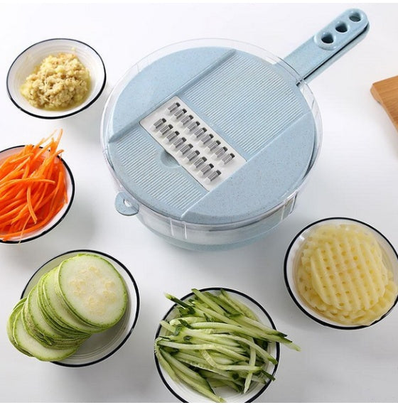 8-in-1 Mandoline Slicer – Slice, Chop & Prep Food in Seconds