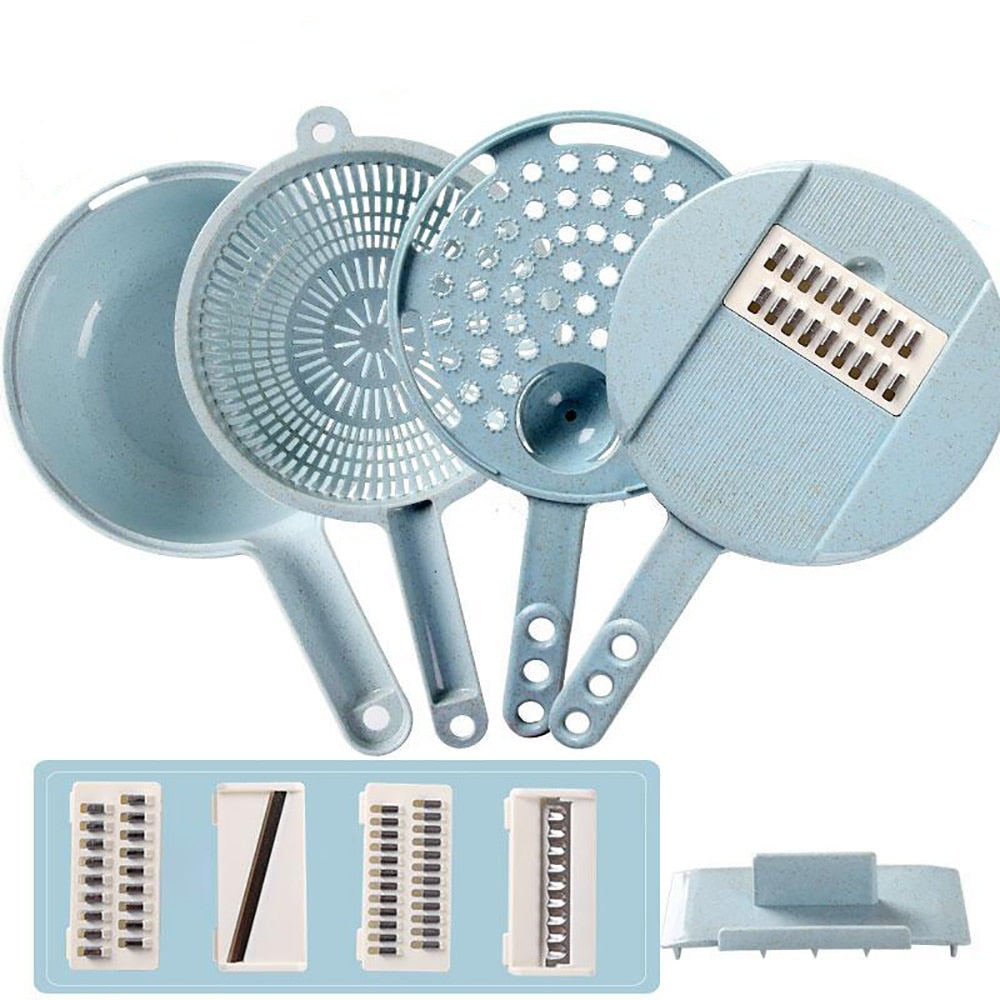 8-in-1 Mandoline Slicer – Slice, Chop & Prep Food in Seconds