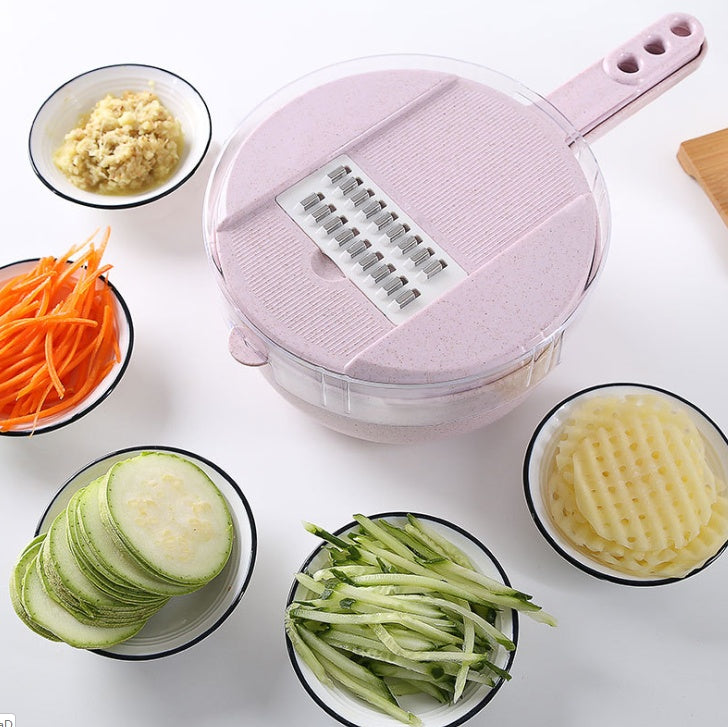 8-in-1 Mandoline Slicer – Slice, Chop & Prep Food in Seconds