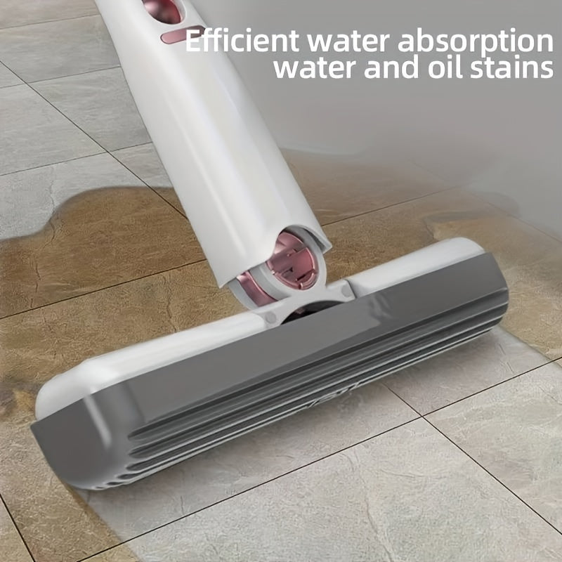 SqueezePro™ Portable Self-Squeeze Mini Mop — Hands-Free, Multi-Surface