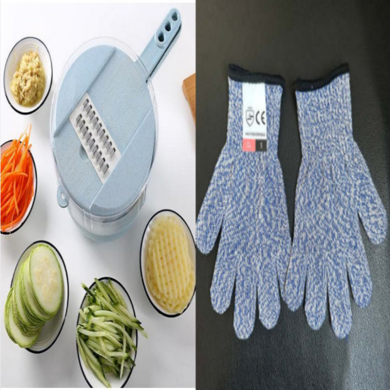 8-in-1 Mandoline Slicer – Slice, Chop & Prep Food in Seconds