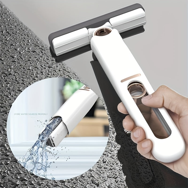 SqueezePro™ Portable Self-Squeeze Mini Mop — Hands-Free, Multi-Surface