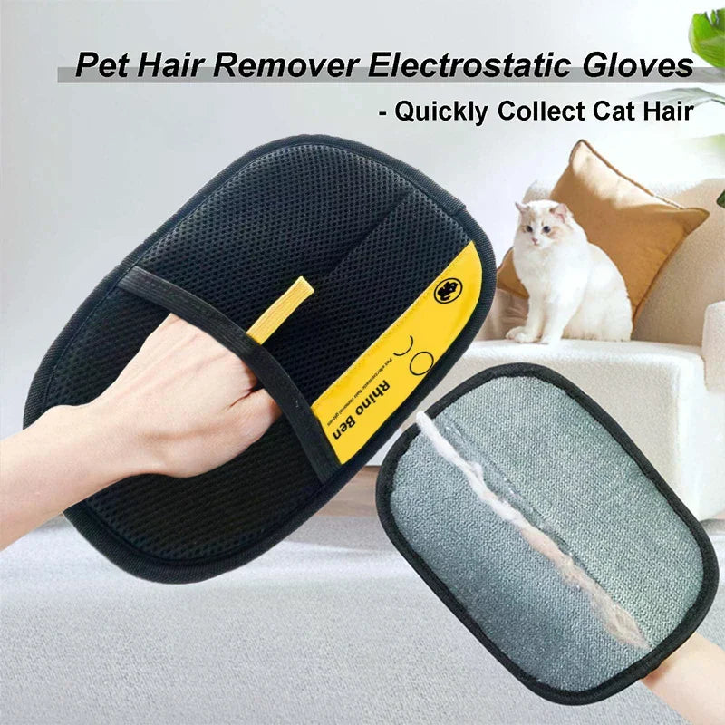 PET HAIR REMOVER GLOVE